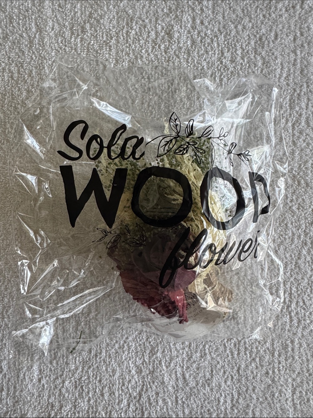 Sola Wood Flowers Love Story Boutonnière Set of 3 Flowers